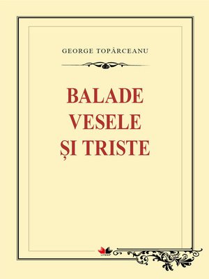 cover image of Balade vesele și triste